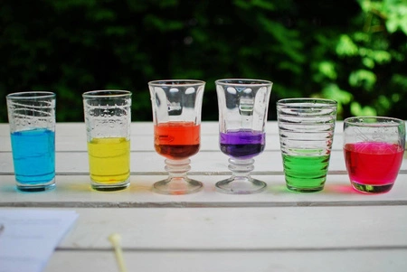 Zestaw do robienia eksperymentów The Purple Cow - Laboratorium kolorów