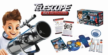 Teleskop zwierciadlany - 50 doświadczeń  TS008B