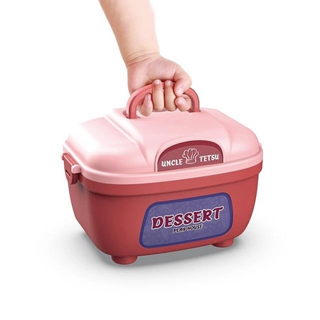 WOOPIE Cukiernia Lodziarnia 2w1 Sklep Walizka 22 el.