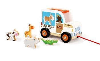 Scratch, Samochód sorter do ciągnięcia Safari