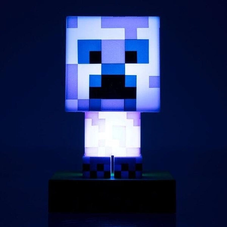 Lampka Minecraft naładowany Creeper