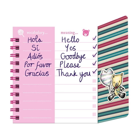 Notes Do Nauki Słówek - Gorjuss - Fairground - Fireworks