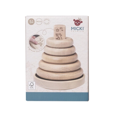 Nakładanka drewniana Micki Premium
