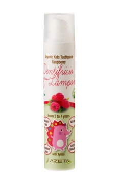 ORGANICZNA PASTA DO ZĘBÓW DLA DZIECI 3-7 LAT MALINOWA 50 ML – AZETA BIO