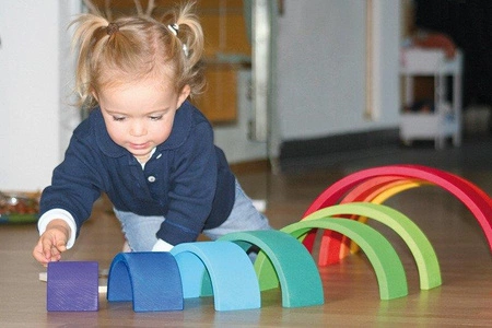 Tęcza 12-elementowa, kolorowa, 3+, Grimm's