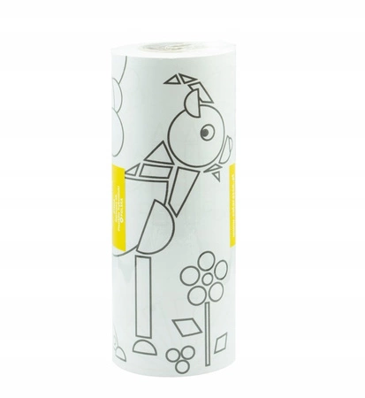 Kolorowanka w rolce Figury Geometryczne COLORESCA