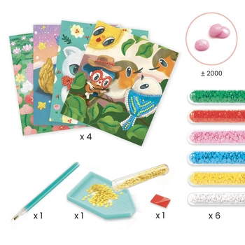 Zestaw ARTYSTYCZNY DIAMENTY- PRZYJACIELE DJ09434