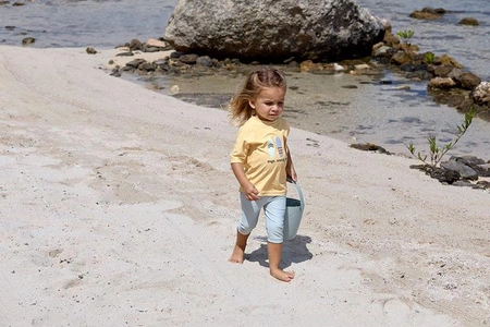 Lassig Koszulka z filtrem UV60 z krótkim rękawem Splash & Fun Deski surfingowe vanilla, rozm. 86