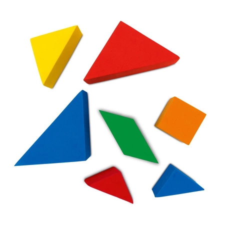 Tangram, Układanka, Łamigłówka, Piankowa Gra Logiczna