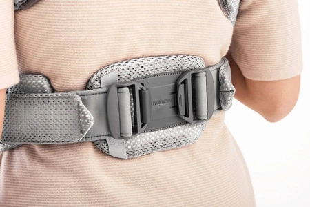 BABYBJORN - nosidełko Harmony 3D Mesh, Srebrny