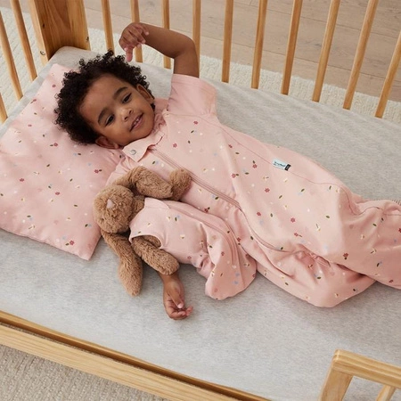 ergoPouch Organiczna Poduszka dla Niemowlaka z Poszewką Daisies