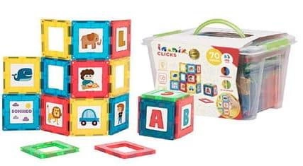 Imanix klocki magnetyczne CLICKS 140 elem. 350140