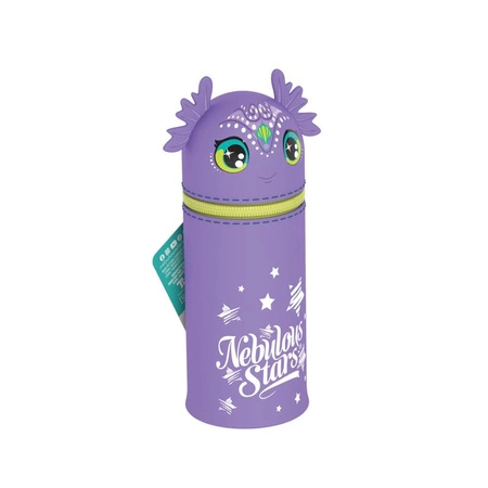 Piórnik stojący tuba fioletowy Octavia Nebulous Stars