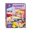 Zestaw kreatywny Malowanie z szablonami akwarele Zachody słońca I love creativity 8+, Janod