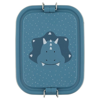 Mały stalowy lunch box - Triceratops Trixie Baby