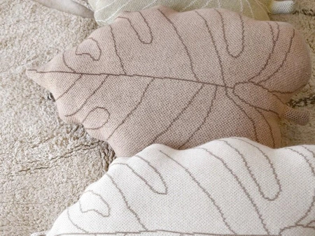 Poduszka Baby Leaf Rose Beige Lorena Canals