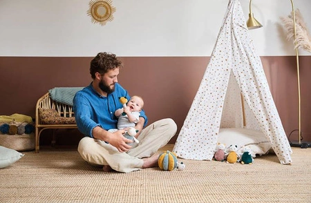 Kaloo Miękka grzechotka Koteczek Stimuli