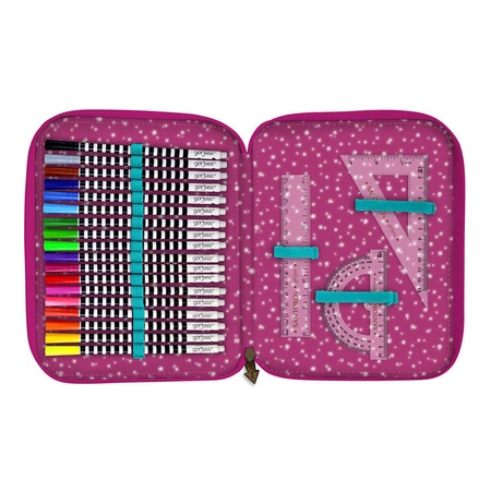 Podwójny Piórnik z Wyposażeniem- Gorjuss - Fairground - Fireworks