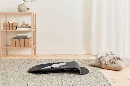 BABYBJORN - leżaczek BALANCE SOFT COTTON/JERSEY - Szary / Szary