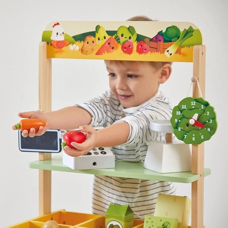 Duży sklep warzywniak Farma 3+, Janod