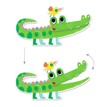 Puzzle duo ZWIERZĄTKA DJ08262