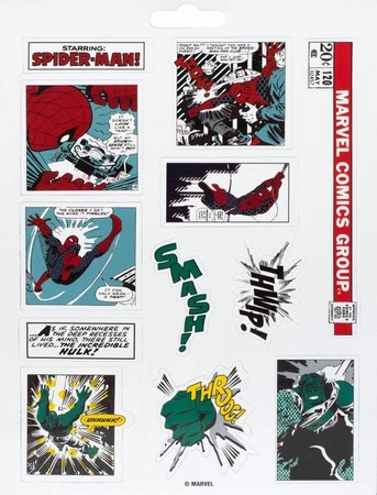 Marvel Comics zestaw magnesów - Heroes (20 szt)