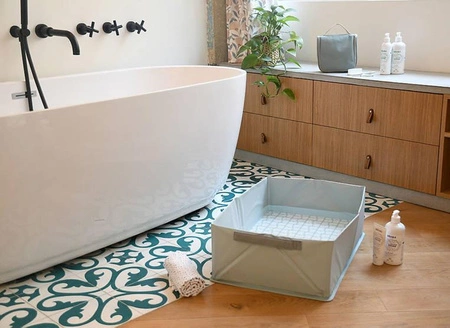 Beaba Składana wanienka Cameleo Pop Up Bath Green Blue