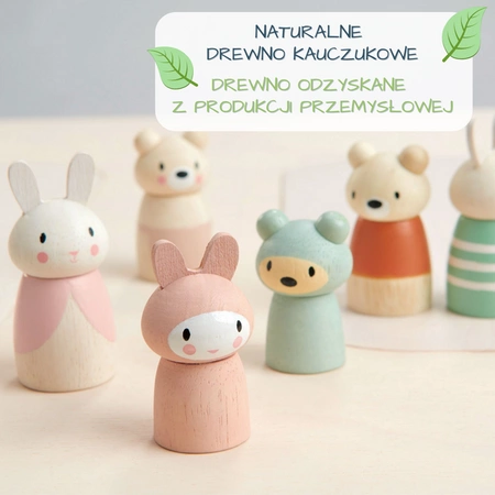 Zestaw figurek, Misie, Tender Leaf Toys