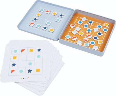 Gra podróżna Sudoku Figury 56656- Goki, układanki magnetyczne