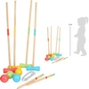 Zestaw do krokieta Croquet „Active“ 12033-Small Foot, zręcznościowe gry dla dzieci