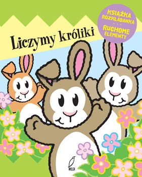 Liczymy króliki książka rozkładana ruchome elementy