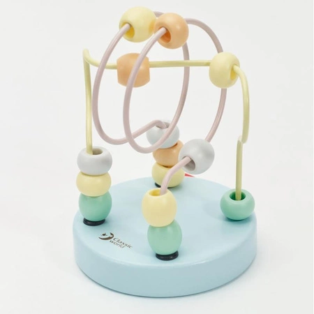 CLASSIC WORLD Pętla Motoryczna Logiczna Przeplatanka Edukacyjna Labirynt dla Dzieci 1 szt.