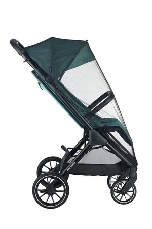 Easywalker Jackey XL Przestronny, samoskładający się wózek spacerowy z kołami XL Forest Green