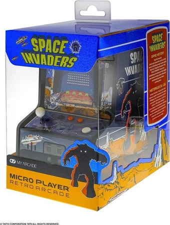 Mikro automat do gier Space Invaders (edycja premium)