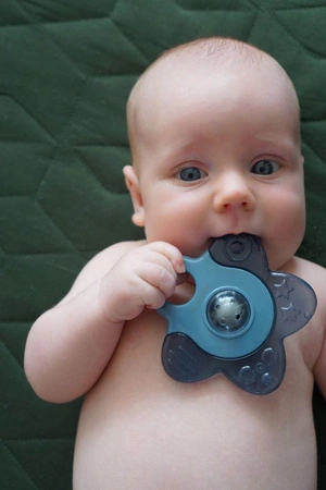 Filibabba Gryzak chłodzący Cooling Star 2 szt. Blue