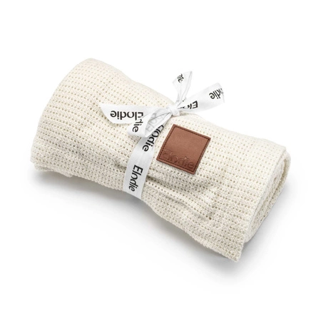 Elodie Details - Kocyk tkany - Vanilla White