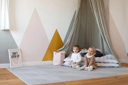 TODDLEKIND Mata do zabawy piankowa podłogowa Prettier Playmat Earth Dove Grey