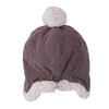 Lodger Dwuwarstwowa zimowa czapeczka z polaru wrzosowa Fleece Mauve 1-2 l