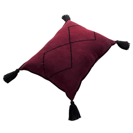 Lorena Canals Poduszka Bereber Burgundy