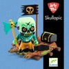 Figurka pirat Skullapic z tratwą i skarbem DJ06841