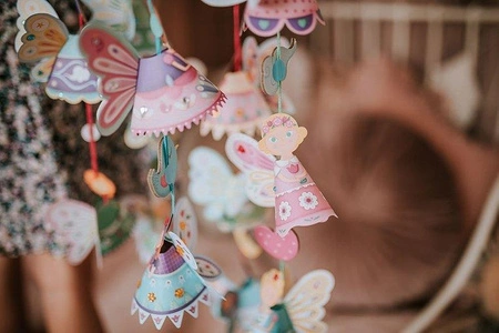 Zestaw kreatywny Girlandy z wróżkami 6+, Janod