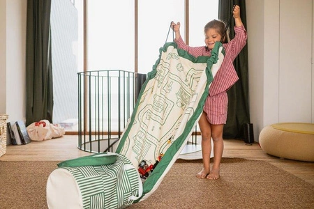 Play&Go SOO Kosz na Zabawki i Mata do Zabawy 2w1 Roadmap