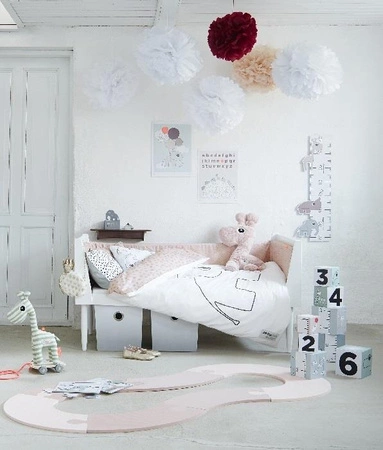 Done by Deer Przytulanka Różowa 40x66 cm