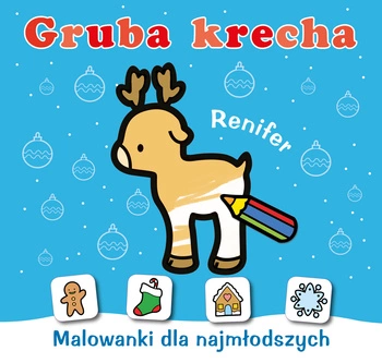 Renifer. Gruba krecha