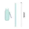 Silikonowa słomka do Bubble Tea w etui We Might Be Tiny - Mint