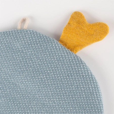 Przytulanka komforter Wieloryb szeleścik szmatka zabawka dla dzieci sigikid