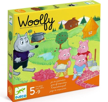 Gra planszowa Wilk i Świnki DJ08427