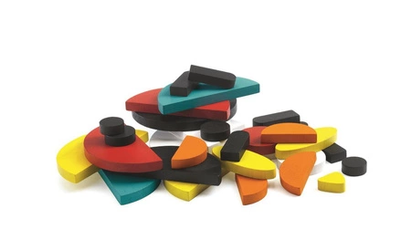 Drewniane kształty ZWIERZĄTKA DJ06432