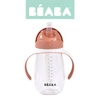 Beaba Bidon niekapek ze słomką tritanowy 300 ml Terracotta