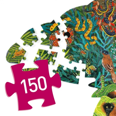 Puzzle artystyczne KAMELEON - 150 elem. DJ07655